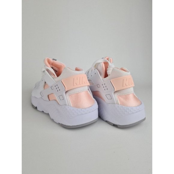 Nike Huarache Run GS White Sneaker Running KIDS Shoes - Picture 8 of 11